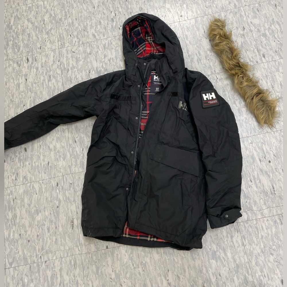 Helly Hansen Black/Plaid Jacket
